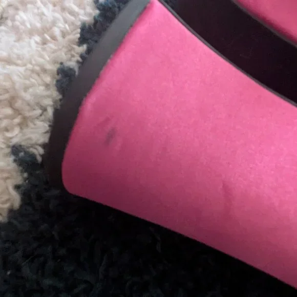 Barbiecore Chunky Sandals Platform Heel Hot Pink Size 8 sugar thrillz - Picture 8 of 9